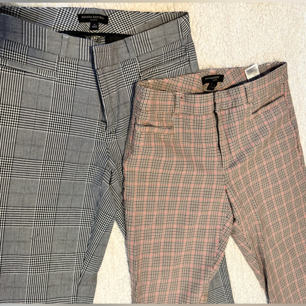 BANANA REPUBLIC Sloan Pants Women BUNDLE 2 Pack